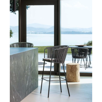 Tabouret en corde Daisy DE15XI Vermobil