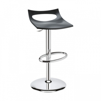 Tabouret pivotant Diavoletto en technopolymère au design Scab