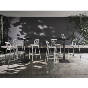 Tabouret empilable en polypropylène Galaxy de Bontempi