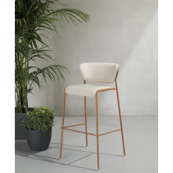 Tabouret rembourré d'extérieur Lisa par Scab Design