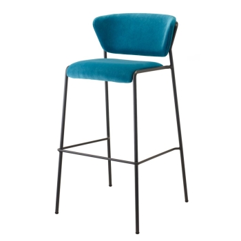 Tabouret Lisa avec coque rembourrée, par Scab Design