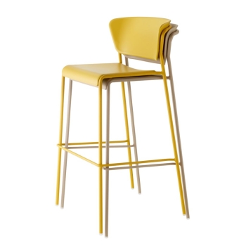 Tabouret Lisa en technopolymère de Scab Design