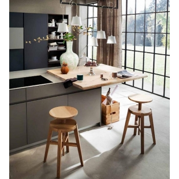 Déplacer tabouret de bois Altacorte