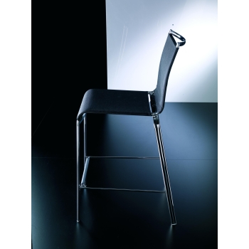 Tabouret Net de Bontempi pour l'intérieur et l'extérieur