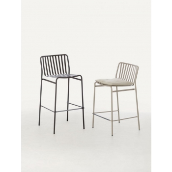 Chaise rue Ingenia Bontempi chaise en acier pour intérieur et extérieur