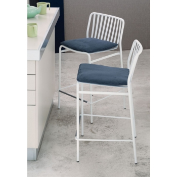 Chaise rue Ingenia Bontempi chaise en acier pour intérieur et extérieur