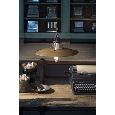Suspension antique d.40 RETRO' GRUNGE C1433 par Ferroluce