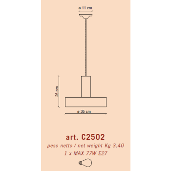 DECO'PI C2502 SUSPENSION