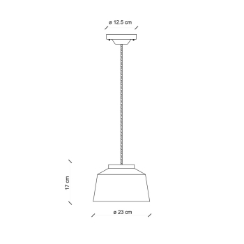 SUSPENSION RÉTRO ANNÉES 50 C2000