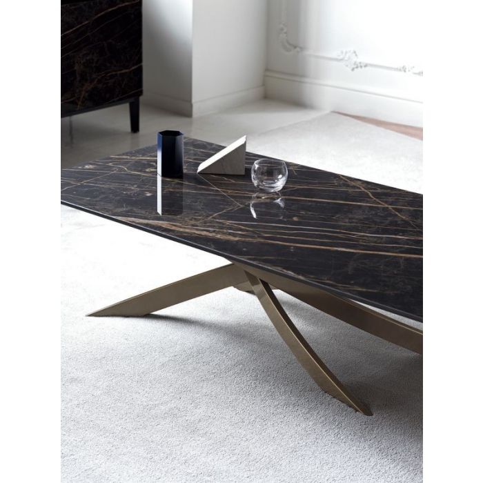 Table basse artistique de Bontempi 