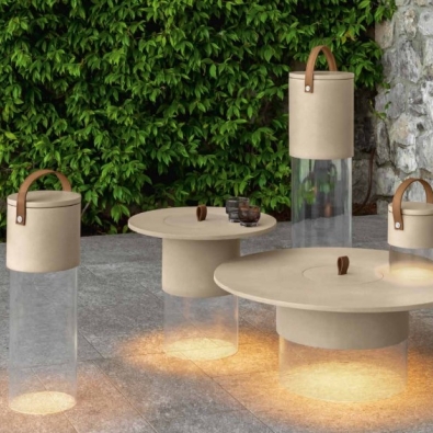 Table basse Kukà en deux tailles par Talenti