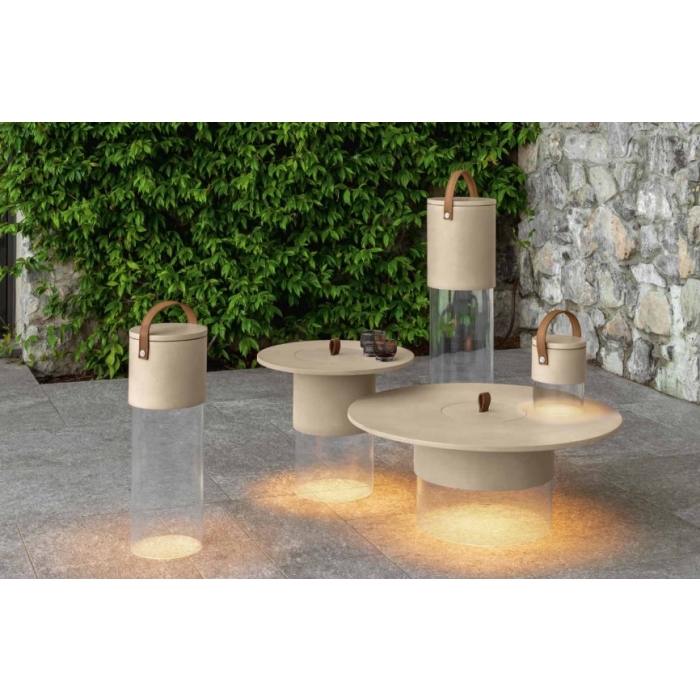 Table basse Kukà en deux tailles par Talenti