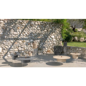 Table basse Kukà en deux tailles par Talenti