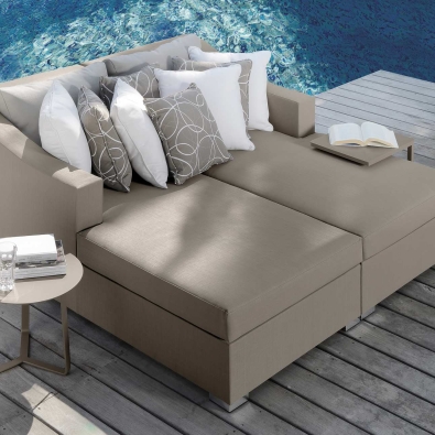 Table d'appoint chic de Talenti en aluminium