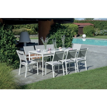 Table Alghero blanche de Greenwood