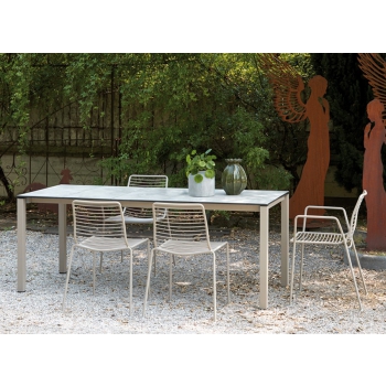 Table de salle à manger extensible Scab Design 160/210