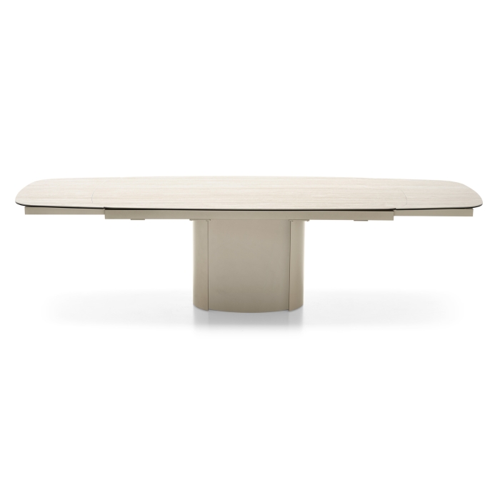 Table extensible Yoroi de Calligaris avec base en métal