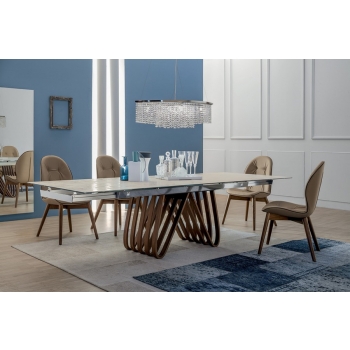 Table de Harp Tonin Casa extensible ou fixe