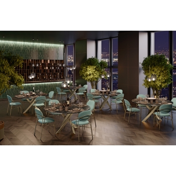 Table Barone par Bontempi 