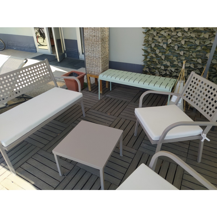 Table basse Alice CH201 en fer galvanisé par Vermobil en Livraison Rapide