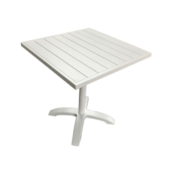 La table Calipso blanche de Greenwood