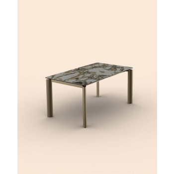 Table Circle fixe ou extensible par Zamagna 