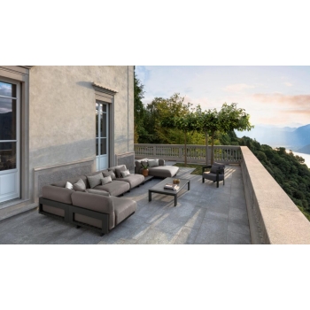 Table basse Argo Alu par Talenti