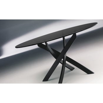 Table ovale fixe Barone de Bontempi