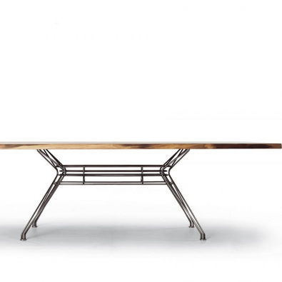 Table fixe 250 cm rectangulaire Bontempi Sander pour intérieur