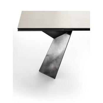 Table fixe et extensible Fiandre de Bontempi