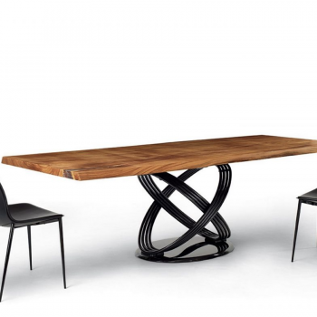 Table fixe et extensible Fusione de Bontempi