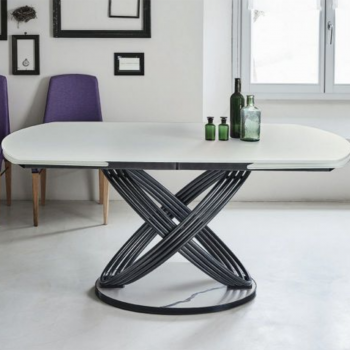 Table fixe et extensible Fusione de Bontempi