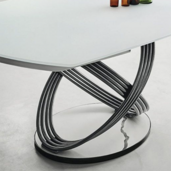 Table fixe et extensible Fusione de Bontempi