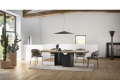 Table elliptique fixe Twins de Calligaris