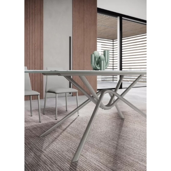 Table fixe ou extensible Air par Ingenia Bontempi