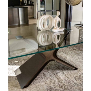 Table fixe ou extensible Calliope par Tonin Casa