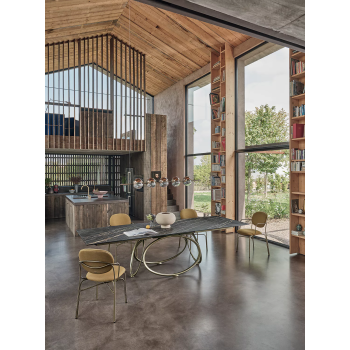 Table fixe ou extensible Louis Bontempi Casa