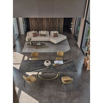 Table fixe ou extensible Louis Bontempi Casa