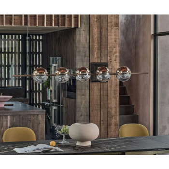 Table fixe ou extensible Louis Bontempi Casa