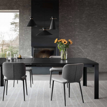 Table en métal Marcopolo par Midj