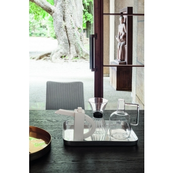 Table moderne et design Cruz de Bontempi en plusieurs tailles et finitions