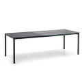Table extensible More en métal par Midj