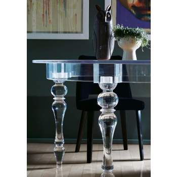 Table Oste en métal cristal Colico Design