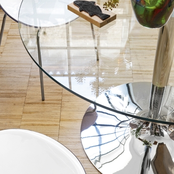 Table Planet CB4005-FD de Connubia avec base en métal