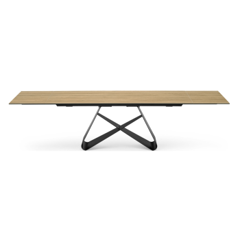 Table rectangulaire extensible Gemini par Connubia