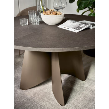 Table ronde extensible Orion par Connubia