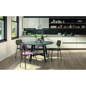 Table ronde fixe Thor de Point House, diamètre 130 cm