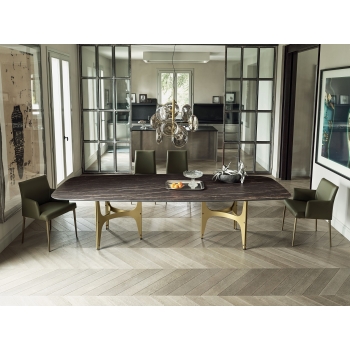 Table Universe XXL de Bontempi avec cadre rectangulaire en acier