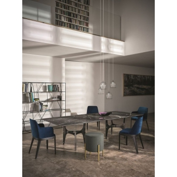 Table Universe XXL de Bontempi avec cadre rectangulaire en acier