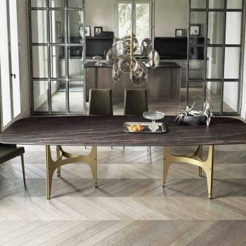 Table Universe XXL de Bontempi avec cadre rectangulaire en acier